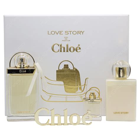 chloe perfume love story gift set